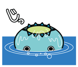 Dripping wet kappa Kawatarou sticker #1114248