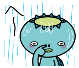 Dripping wet kappa Kawatarou sticker #1114254