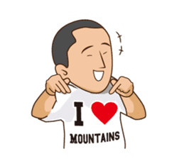 People Who Love Mountains sticker #1114303
