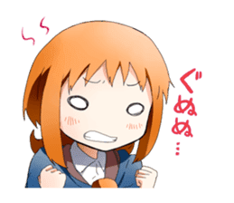 Girls witch school sticker #1114307