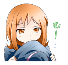 Girls witch school sticker #1114313