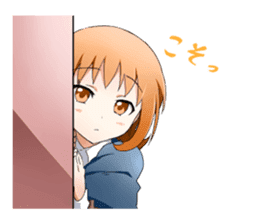 Girls witch school sticker #1114314