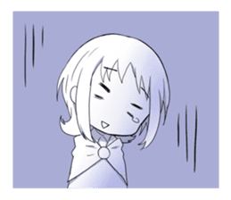 Girls witch school sticker #1114318