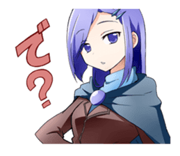 Girls witch school sticker #1114320