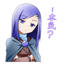 Girls witch school sticker #1114321