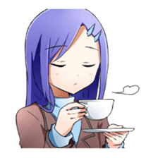 Girls witch school sticker #1114324