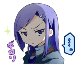 Girls witch school sticker #1114328