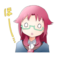 Girls witch school sticker #1114334