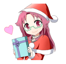 Girls witch school sticker #1114339