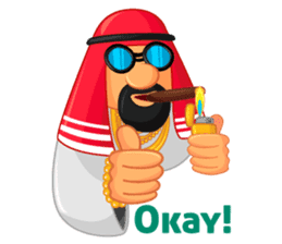 Sheikh Sultan: Welcome to the Royal Life sticker #1114346