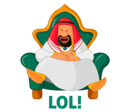 Sheikh Sultan: Welcome to the Royal Life sticker #1114347