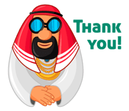 Sheikh Sultan: Welcome to the Royal Life sticker #1114357