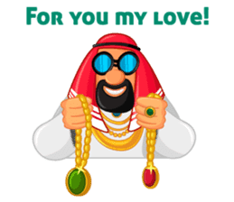 Sheikh Sultan: Welcome to the Royal Life sticker #1114360