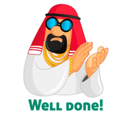 Sheikh Sultan: Welcome to the Royal Life sticker #1114364