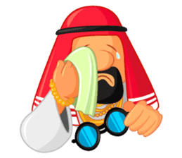 Sheikh Sultan: Welcome to the Royal Life sticker #1114366