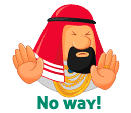 Sheikh Sultan: Welcome to the Royal Life sticker #1114370