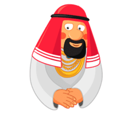 Sheikh Sultan: Welcome to the Royal Life sticker #1114377