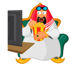 Sheikh Sultan: Welcome to the Royal Life sticker #1114379