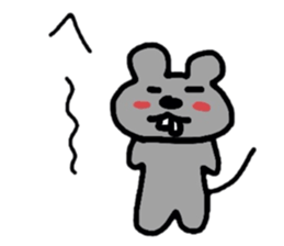 A lovely rat Kotaro sticker #1114471