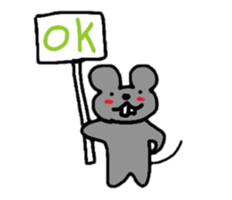 A lovely rat Kotaro sticker #1114477