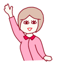 Female behavior sticker #1114711