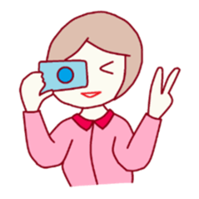 Female behavior sticker #1114714