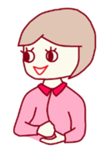 Female behavior sticker #1114718