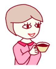 Female behavior sticker #1114719