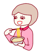 Female behavior sticker #1114720