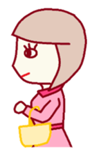 Female behavior sticker #1114721