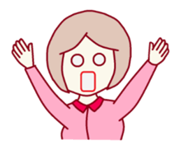 Female behavior sticker #1114726