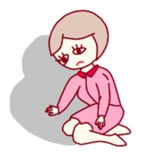 Female behavior sticker #1114728