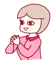 Female behavior sticker #1114731