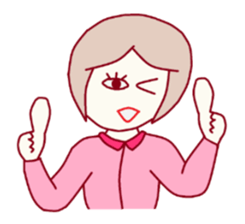 Female behavior sticker #1114732