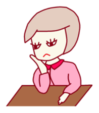 Female behavior sticker #1114736