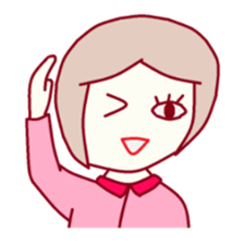 Female behavior sticker #1114738