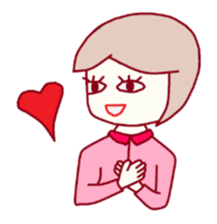 Female behavior sticker #1114739