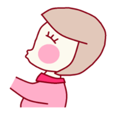 Female behavior sticker #1114741