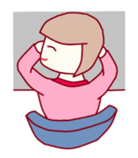 Female behavior sticker #1114742