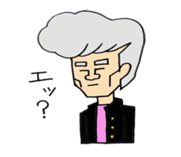 Cat sometimes human Square sticker #1114765