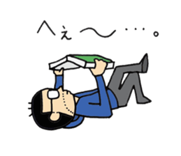 Cat sometimes human Square sticker #1114779