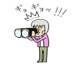 Cat sometimes human Square sticker #1114782