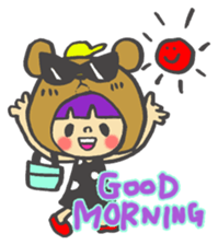bear girls(ENGLISH) sticker #1115026