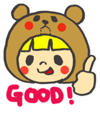 bear girls(ENGLISH) sticker #1115029