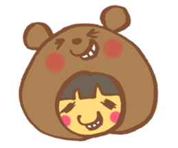 bear girls(ENGLISH) sticker #1115030