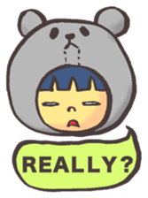 bear girls(ENGLISH) sticker #1115040