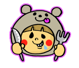 bear girls(ENGLISH) sticker #1115045