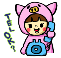 bear girls(ENGLISH) sticker #1115049