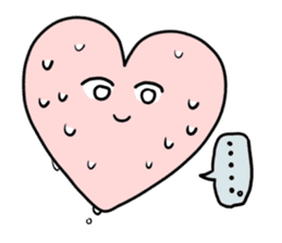 Strange heart sticker #1115228