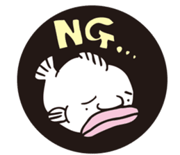 DEEP SEA FISH sticker #1115309